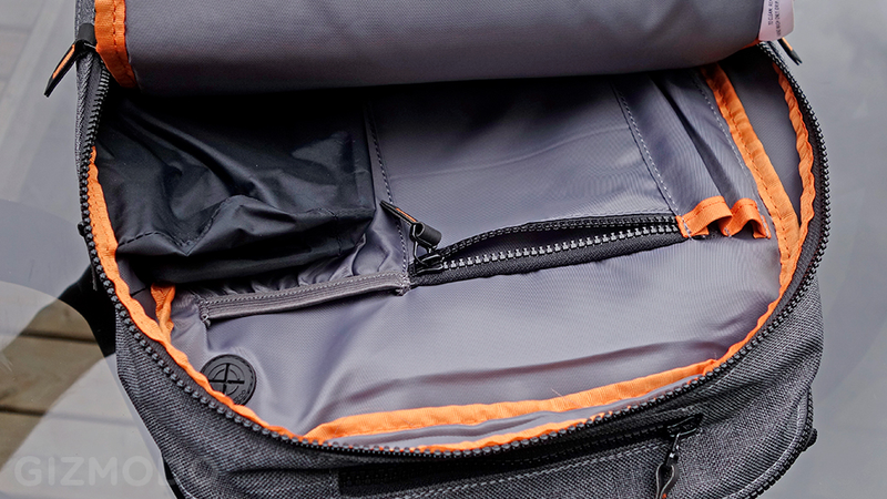 Lots and lots of pockets and pouches for those who like to organize.